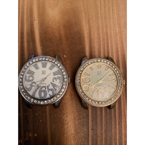 Two NY & CO Ladies Watch Dial New Batteries Working - Picture 1 of 8